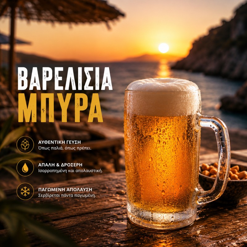 ΒΑΡΕΛΙΣΙΑ ΜΠΥΡΑ 300ml