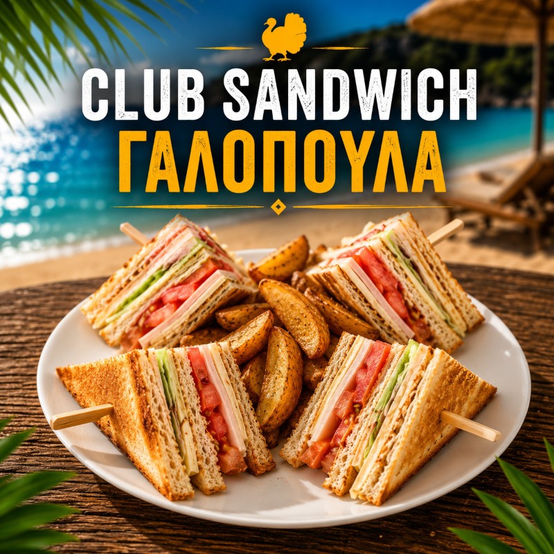 CLUB SANDWICH ΓΑΛΟΠΟΥΛΑ