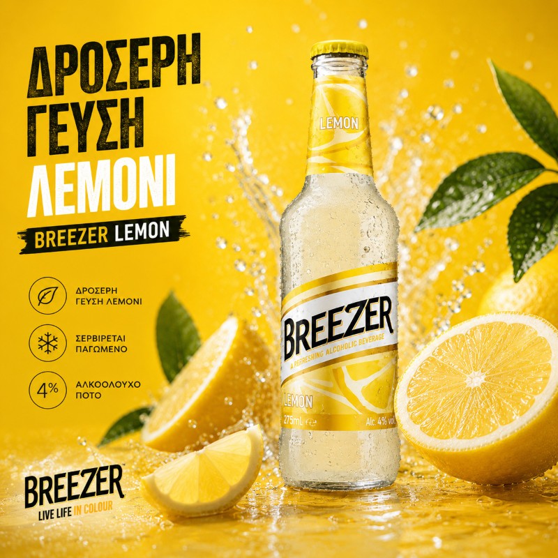 BREEZER ΛΕΜΟΝΙ 275ml