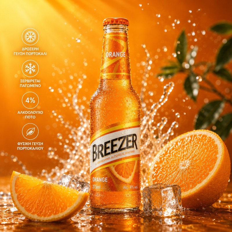 BREEZER ΠΟΡΤΟΚΑΛΙ 275ml