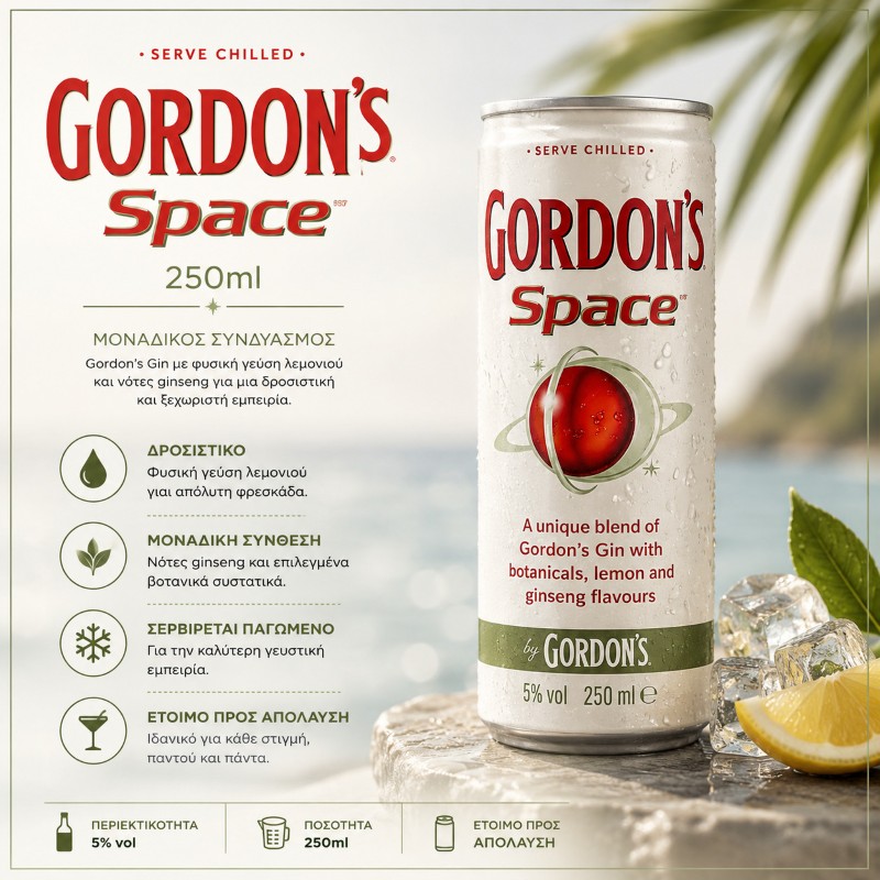 GORDON'S SPACE 250ml